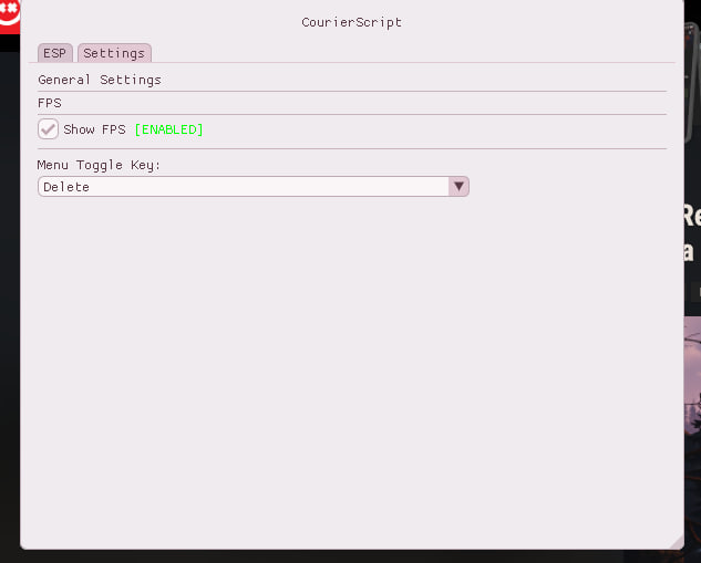CourierScript ESP Screenshot 3