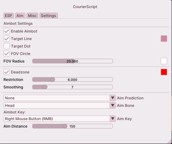 CourierScript Screenshot 2